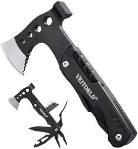 VEITORLD Fathers Day, Gifts for Men Dad Husband from Daughter Son, Survival Gear and Equipment, Multitool Axe Hammer Camping Accessories, Unique Hunting Fishing Gift Ideas for Him Boyfriend Grandpa