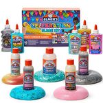 Elmer’S Celebration Slime Kit | Slime Supplies Include Assorted Magical Liquid Slime Activators and Assorted Liquid Glues, 10 Count