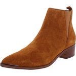 Marc Fisher Womens Mady Suede Chelsea Boots, Rich Rum, 4.5 UK