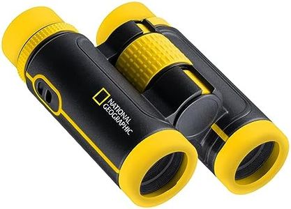 National Geographic Children's Binoculars 7 x 30, Robust Binoculars for Nature Observation, with Carry Strap, Bag and 7X Magnification, Ideal for Camping and Field Observations
