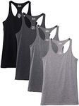 Kalon Women's 4-Pack Racerback Shel