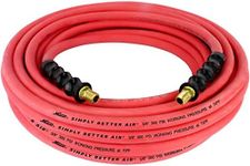 Milton ULR385014: 3/8" X 50' Ultra Lightweight Rubber Hose (W/ 1/4" Npt Ends)