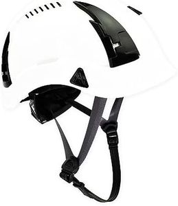 Malta Dynamics APEX Prime OSHA/ANSI Z89.1 and EN12492 Type 2 Safety Helmet for Construction, White Helmet