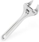 FIRSTINFO F36306 6" Slim Jaw Adjustable Wrench 0.94 inch (23.9mm) Jaw Capacity, Chrome Vanadium