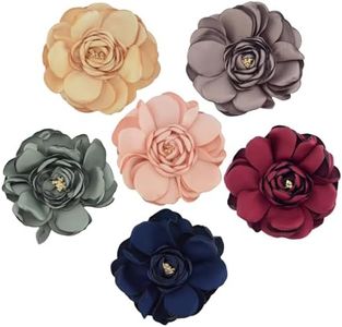 UBQUBQ Dog Collar Accessories Pack of 6, Decorative Flower Charms for Dog and Cat Collars (Style 2)
