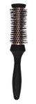 Denman (Small) Thermo Ceramic Hourglass Hot Curl Brush - Hair Curling Brush for Blow-Drying, Straightening, Defined Curls, Volume & Root-Lift - Rose Gold & Black, (DHH2RRG)