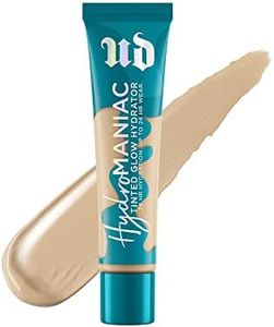 Urban Decay Hydromaniac Dewy Foundation (20 Fair Neutral), Hydrating Tinted Moisturizer for Dry Skin, Buildable Medium Coverage, Non-comedogenic, Vegan, Cruelty-free - 1.1 fl oz