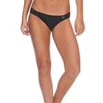 Body Glove Women's Smoothies Flirty Surf Rider Bikini Bottom, black, L