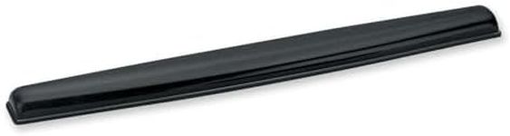 Fellowes Crystals Gel Keyboard Wrist Rest, 8.4 x 53 x 3 cm, Black, 9112201