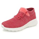 Bourge Women's Micam-z111 Running Shoes, Fusia Pink, 05