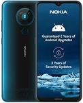 Nokia 5.3 6.55-Inch Android UK SIM Free Smartphone with 4 GB RAM and 64 GB Storage (Dual Sim) - Cyan