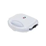 Amazon Basics Waffle Maker 3-in-1 White: Waffle Iron, Sandwich Maker and Grill