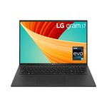 LG Electronics gram 2023 17Z90R 17 inch ultra-lightweight laptop, 13th Gen Intel Evo i7-1360P platform, 16GB RAM, 1TB SSD, Dolby ATMOS, Windows 11 (Obsidian Black)