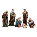 Avalon Gallery Nativity Sets for Christmas - Indoor Hand Painted Nativity Scene, 23.5-Inch Scale, 7-Piece