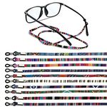 10 Pcs Glasses Strap, Sunglass Eyewear Straps, Colorful Sunglasses Eyeglass Holder Lanyard Cord, Premium Eyewear Chain Cord, Fashion Sunglass Lanyards for Women, Mothers, Girls (Multicolor)