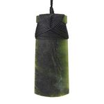 100% New Zealand Jade Necklace for Men and Women, Hand Carved Maori Necklace Jade Pendant for Men With Black Adjustable Cord, New Zealand Pounamu Green Stone Necklace, Stone, Jade, Stone, Jade