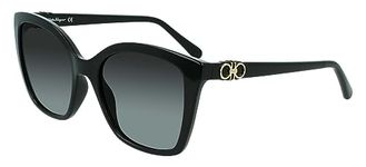 Salvatore Ferragamo SF1026S Black/Grey Blue Shaded 54/19/140 women Sunglasses