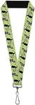 Buckle-Down Movies Lanyard, The Wizard of Oz Wicked Witch of the West and Flying Monkeys, Elastic