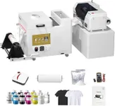 InkSonic U13 DTF Printer Machine with Powder Shaker and Dryer, A3 DTF Printer Bundles, T Shirt Printing Machine with XP600 Printhead, Direct To Film, White Ink Circulation, Auto Maintenance, Apparel