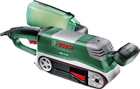 Bosch Home and Garden Set Lijadora de banda, Verde, 750 W y Maletín