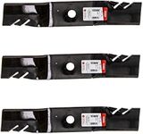 3pk Oregon 16-5/8" G5 Gator Mower Mulching Blades Kubota 48" Decks K5184-97532 K5576-34340 K5576-97530 K5915-34360