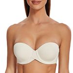 Strapless Push Up Bra For Dd Cup