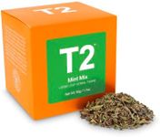 T2 Tea Mint Mix, Loose Leaf Herbal Tea In Gift Cube, 50 g