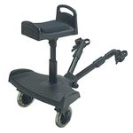 For Your Little One Ride On Board with Seat Compatible with Mountain Buggy Cosmopolitan - Black