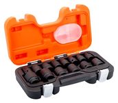 D/S14 Impact Socket 14 Piece Set 1/2in Square Drive