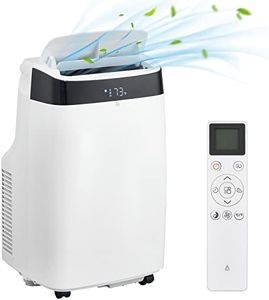 Jojoka Portable Air Conditioner with Remote Control, 10000 BTU Portable AC for Room, Dorm, Office with Drying, Fan, Sleep Mode, 3 Speeds, 24H Timer Function, Cools Room up to 450 Sq. ft