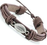 Sports Leather Wrap Bracelets for M
