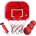 Mini Red Basketball Hoop Set for Ki