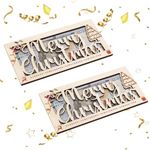 2 PCS Christmas Unique Money Holder