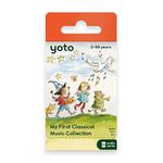 Yoto My First Classical Music Collection – 10 Kids Musical Cards for Use with Player & Mini All-in-1 Audio Player, Educational & Screen-Free Listening with Calm & Relaxing Instrumental Songs