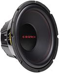 Crunch CRW12D4 CRW 12 Inch Subwoofer 800 Watt MAX 400 Watt RMS Car Audio Speaker with 4 Ohm DVC Dual Voice Coil