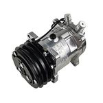 ACTECmax Universal A/C Compressor with Black 2PK Clutch Sanden 508 5H14 R134A