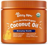 Coconut Oil for Dogs - Certified Organic & Virgin Superfood Supplement - Digestive & Immune Support - 16 OZ