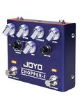 JOYO High-Gain Amp Simulator Guitar Pedal, Built-in Noise Gate & 412 Cab Sim with 3-Band EQ & FAT BOOST, 3 Output Modes, Bypass (Chopper-Z R-18)