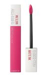 Maybelline Superstay Matte Ink Longlasting Liquid, Pink Lipstick, Up To 12 Hour Wear, Non Drying, 30 Romantic