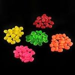 OriGlam 125pcs Simulation Fake Soft Baits Corn Carp Bait, 5 Colors Artificial Fake Corn Fishing Lure Carp Lures Baits