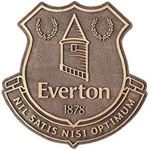 FOCO Official Everton FC Bronze Effect Football Crest Wall Sign