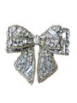 Trend By Kimaayra Luxury Bejeweled Hair Bow Rhinestone Embellished Alligator clip for Women and Girls, Gift for her, Gift for women, 1 Hair Bow, Free Size (Luxe Bejeweled)