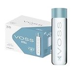 VOSS UK Artesian Still Water, Natural, Pure Water, PET Water Bottles, Bulk Pack of 24 x 500 ml