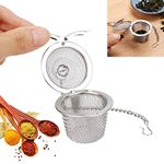 Decorcrafts Stainless Steel Teapot Green Tea Fliter Coffee Mesh Ball Infuser (Basket Shaped)