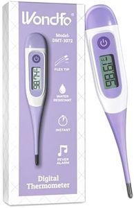 Digital Basal Thermometer for Women Fertility – BBT Thermometer for Ovulation & Pregnancy Tracking – High Accuracy & LCD Display & Waterproof