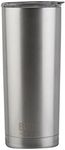 Built NY Double Wall Stainless Steel Vacuum Insulated Tumbler, 20-Ounce, Silver