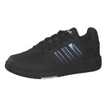 adidas Unisex Kids Hoops Trainers, Core Black/Core Black/Ftwr White, 3.5 UK