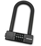 KOHLBURG Small and Very Light u-Lock - Secure Bicycle Lock with Bracket - u Lock 15mm Thick with Combination - Combination ulock for Racing Bike & e-Bike