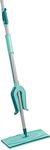 Leifheit Picobello Plus XL Micro Wiper with Telescopic Handle, Floor Cleaner, 57029, 33 cm, Turquoise