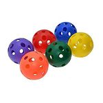 Pre-Sport Unisex-Youth Airflow Ball (Pack of 6), One size Multi-coloured